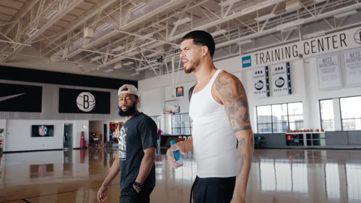 Michael Porter Jr. tours the Brooklyn Nets practice facility.