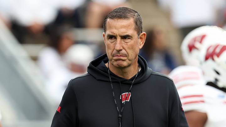 Dour expression aside, Wisconsin and Luke FIckell got a huge Week 4 boost in ESPN's FPI ratings. (Matthew O'Haren-Imagn Images) Dour expression aside, Wisconsin and Luke FIckell got a huge Week 4 boost in ESPN's FPI ratings. (Matthew O'Haren-Imagn Images)