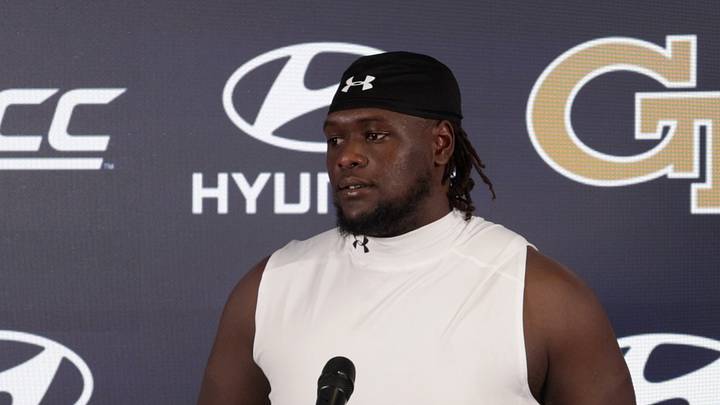 Georgia Tech Defensive Lineman Tawfiq Thomas Georgia Tech Defensive Lineman Tawfiq Thomas