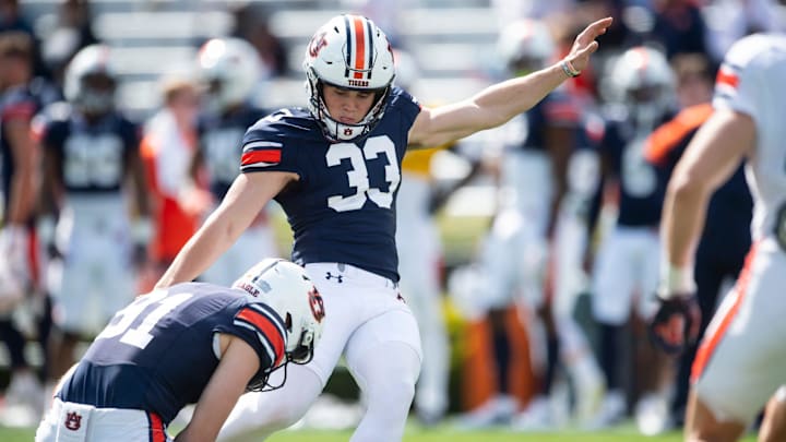 Auburn Tigers kickers struggled mightily in 2024, making just 12 of 22 field goal attempts. Auburn Tigers kickers struggled mightily in 2024, making just 12 of 22 field goal attempts.