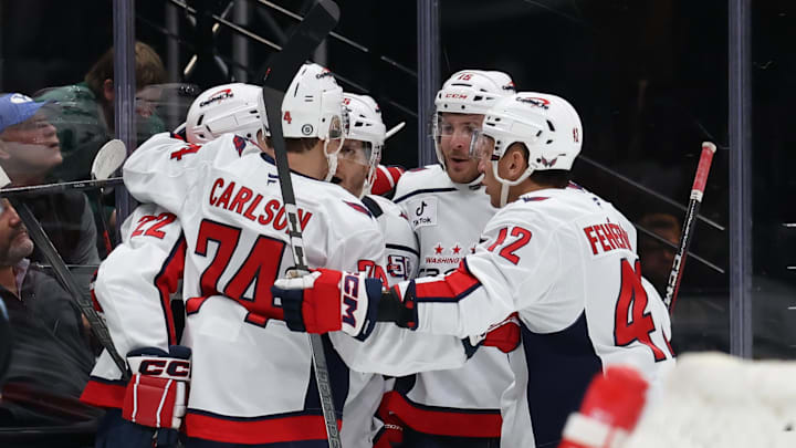 Nic Dowd, Washington Capitals Mandatory Credit: Rob Gray-Imagn Images
