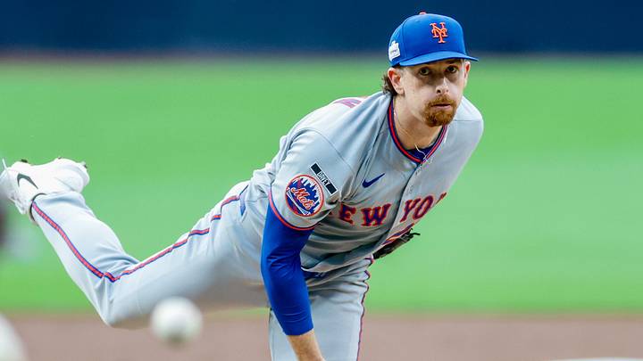 Nolan McLean and the Mets are road underdogs in Toronto. Nolan McLean and the Mets are road underdogs in Toronto.