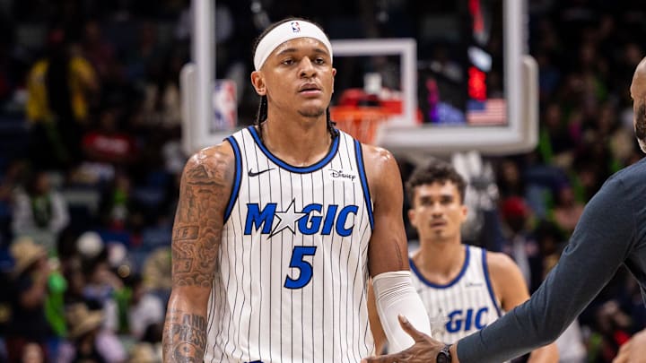 The Orlando Magic and forward Paolo Banchero are favored on April 8. The Orlando Magic and forward Paolo Banchero are favored on April 8.