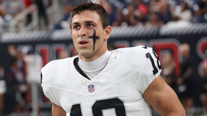 Las Vegas Raiders wide receiver Jack Bech