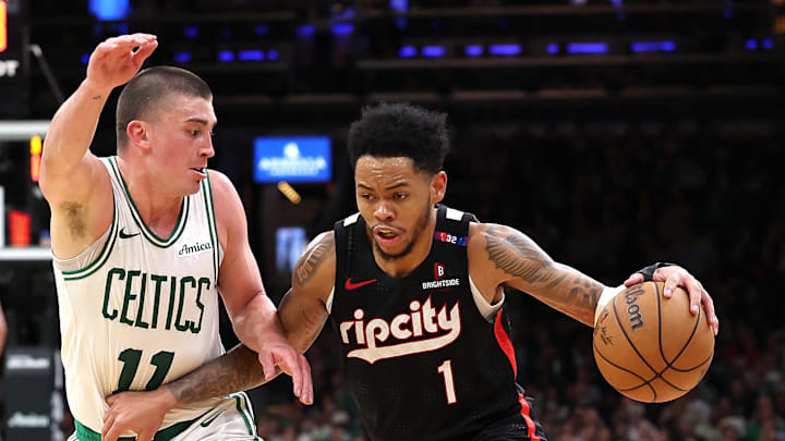 Portland Trail Blazers v Boston Celtics