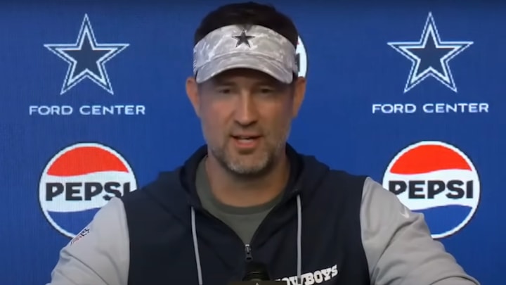 Cowboys coach Brian Schottenheimer says he got emotional while speaking to his team at the end of minicamp.