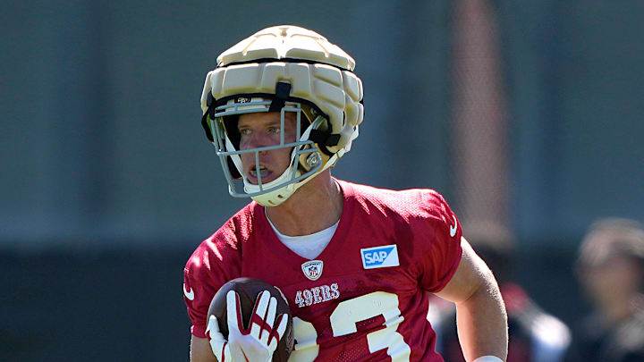 San Francisco 49ers running back Christian McCaffrey (23)