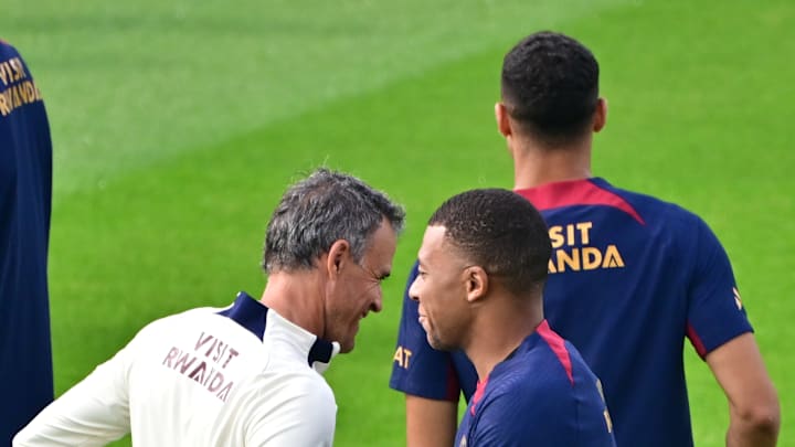 Paris Saint-Germain Training Session and Press Conference