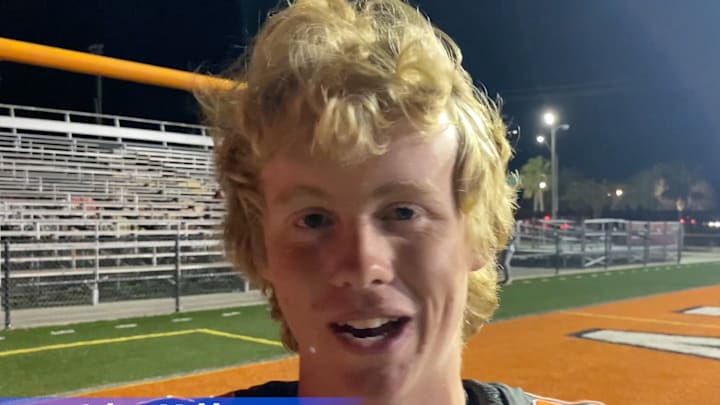 Calum Muldoon's 33-yard field goal on the game's final play lifted Lakeland to a thrilling 24-21 victory over Tampa Bay Tech.