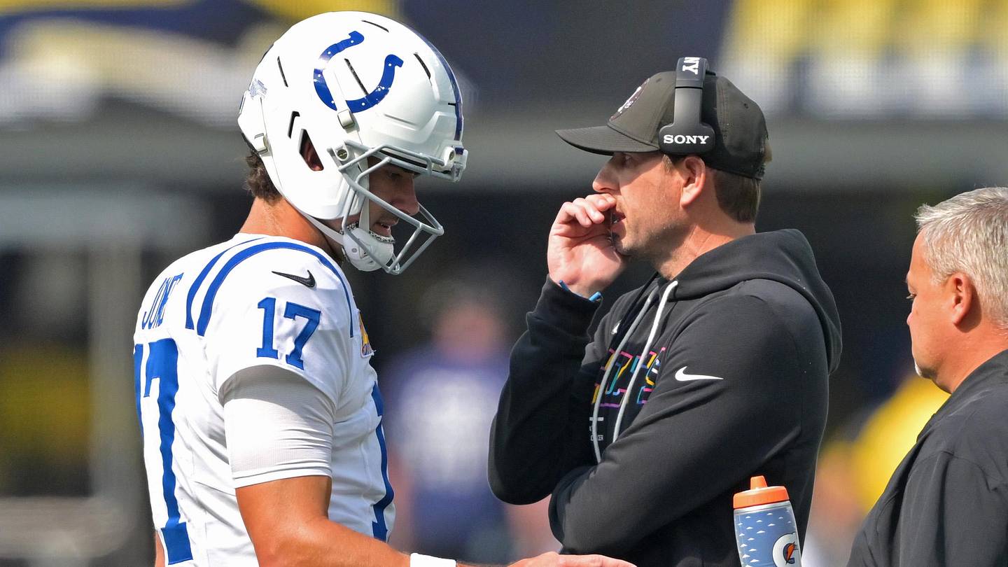 Colts' Shane Steichen Gets Candid on Daniel Jones' Progress