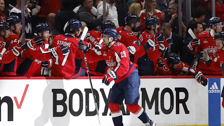 Hendrix Lapierre, Washington Capitals Mandatory Credit: Geoff Burke-USA TODAY Sports