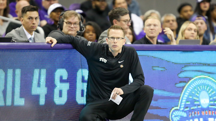 Mark Campbell guided TCU women's basketball to its first Sweet Sixteen on Sunday. 