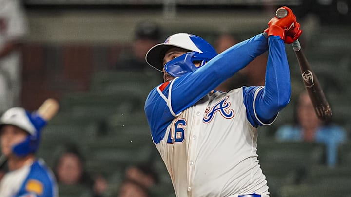 It's the Atlanta Braves playoff spot to lose the rest of the way. Mandatory Credit: Dale Zanine-Imagn Images