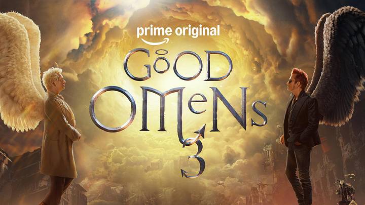 Good Omens season 3 key art.