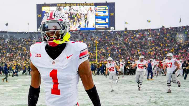 Ohio State Buckeyes' Davison Igbinosun could be a target of the teams looking in Round 3 for a cornerback, such as the New Orleans Saints.