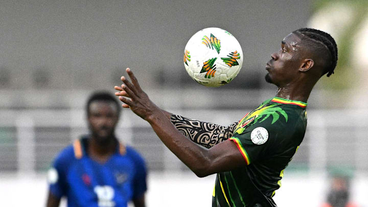 Yves Bissouma representing Mali during the Africa Cup of Nations 