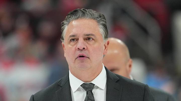 Feb 3, 2026; Raleigh, North Carolina, USA; Ottawa Senators head coach Travis Green comes off the ice after their loos to the Carolina Hurricanes at Lenovo Center. Mandatory Credit: James Guillory-Imagn Images Feb 3, 2026; Raleigh, North Carolina, USA; Ottawa Senators head coach Travis Green comes off the ice after their loos to the Carolina Hurricanes at Lenovo Center. Mandatory Credit: James Guillory-Imagn Images