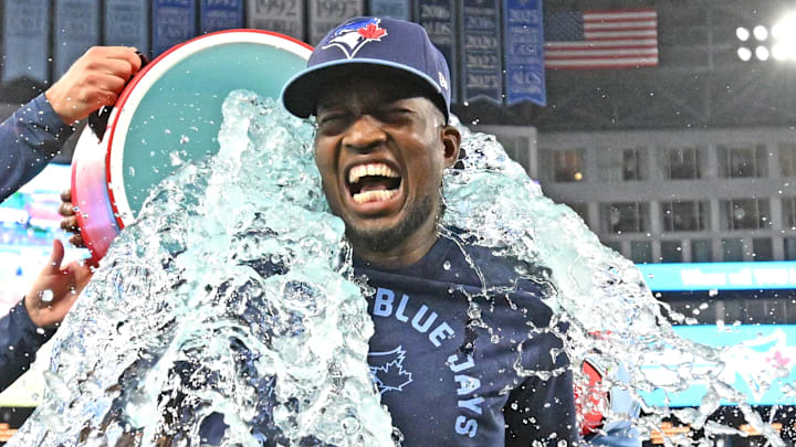 Toronto Blue Jays left fielder Jesus Sanchez