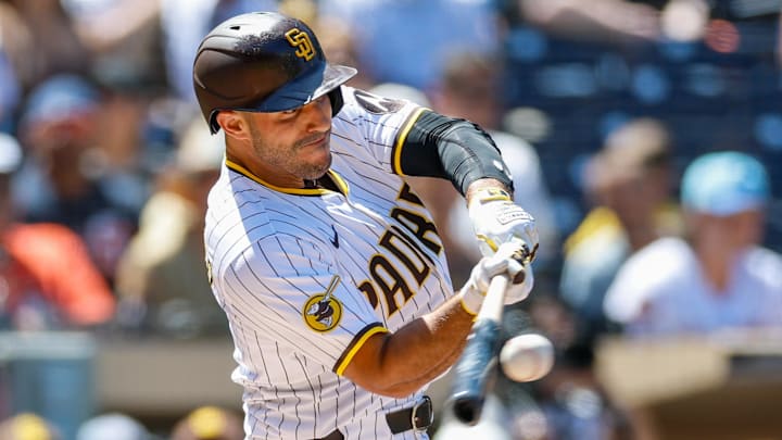 Ramón Laureano has been a boon to San Diego’s playoff push. Ramón Laureano has been a boon to San Diego’s playoff push.