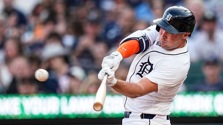 Kerry Carpenter has hit six home runs against the White Sox this season. 