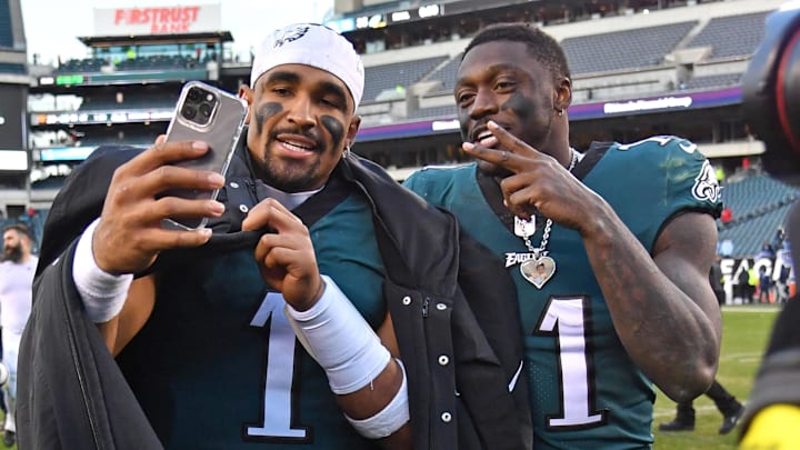 Philadelphia Eagles star A.J. Brown has fired back at Donovan McNabb for stirring up unnecessary QB drama.