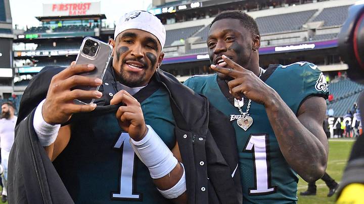 A.J. Brown got honest about his relationship with Jalen Hurts after the Eagles traded him to the Patriots. A.J. Brown got honest about his relationship with Jalen Hurts after the Eagles traded him to the Patriots.