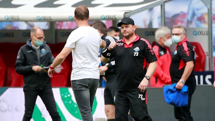 Schon mit ihren Ex-Klubs Hoffenheim und Paderborn trafen Nagelsmann und Baumgart aufeinander.