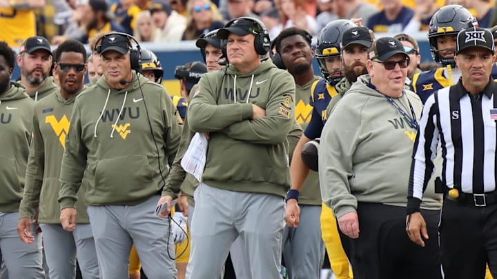 West Virginia University head coach Rich Rodriguez