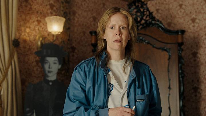 Monster: The Lizzie Borden Story. Sarah Paulson as Aileen Wuornos in episode 406 of Monster: The Lizzie Borden Story. Monster: The Lizzie Borden Story. Sarah Paulson as Aileen Wuornos in episode 406 of Monster: The Lizzie Borden Story.