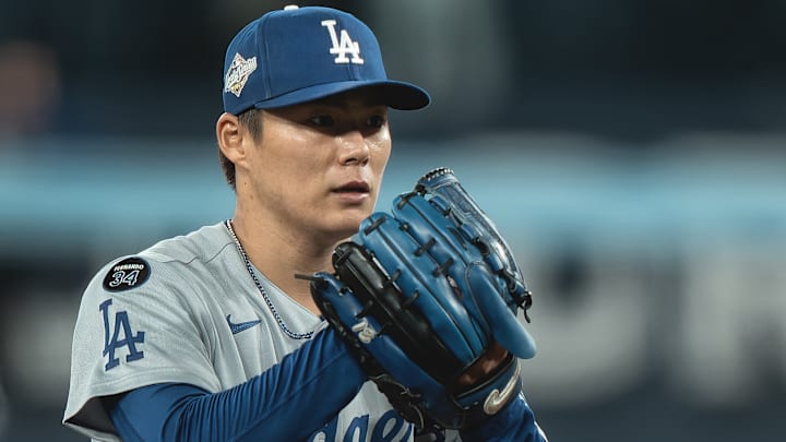 Yoshinobu Yamamoto is quickly becoming a heroic figure in Dodgers  postseason lore.