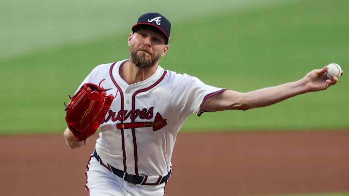 The Braves won, but that isn't a comfort to him The Braves won, but that isn't a comfort to him