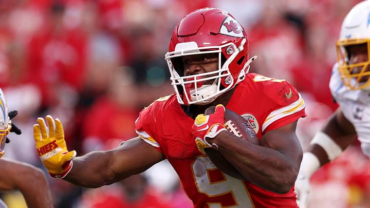 Kansas City Chiefs running back Kenneth Walker III Kansas City Chiefs running back Kenneth Walker III