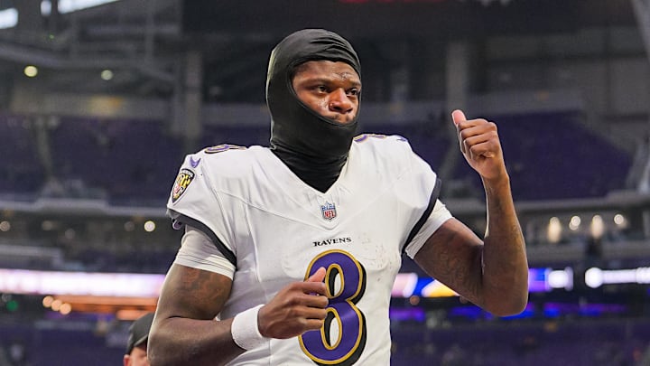 Baltimore Ravens quarterback Lamar Jackson.
