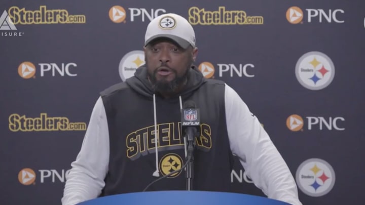 Mike Tomlin had no comment about the DK Metcalf incident during his postgame press conference.