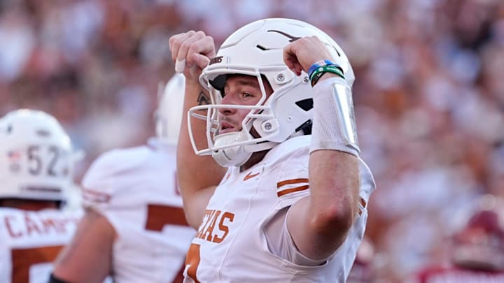 Longhorns quarterback Ewers is one of a handful of QBs with Texas roots.