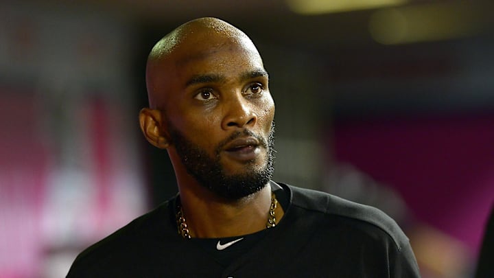 Aug 20, 2015; Anaheim, CA, USA; Chicago White Sox shortstop Alexei Ramirez (10) in the dugout after scoring a run in the fifth inning of the game against the Los Angeles Angels at Angel Stadium of Anaheim. Mandatory Credit: Jayne Kamin-Oncea-Imagn Images