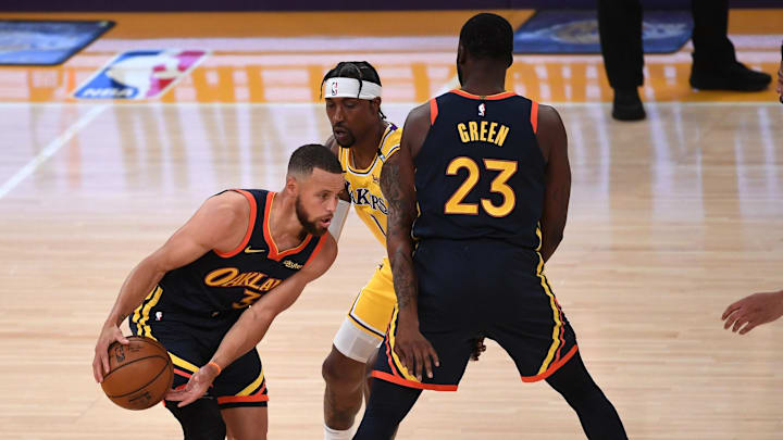 May 19, 2021; Los Angeles, California, USA;  Golden State Warriors guard Stephen Curry (30) is