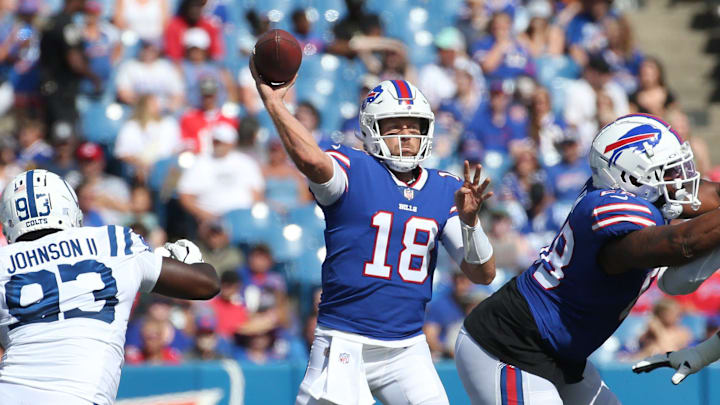Bills quarterback Case Keenum.