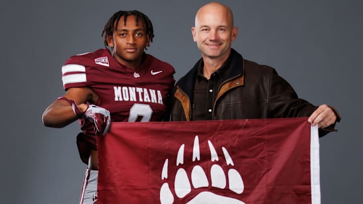 Rye Roberts and his father, Jason Roberts.