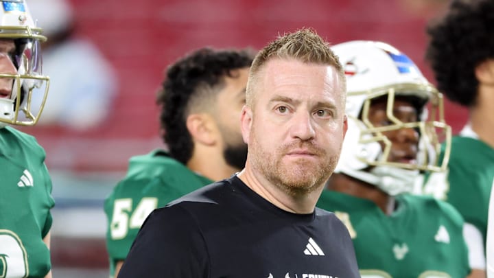 Alex Golesh may have a decision to make. Alex Golesh may have a decision to make.