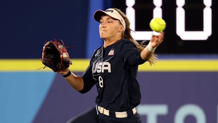 United States v Japan - Softball - Olympics: Day 4