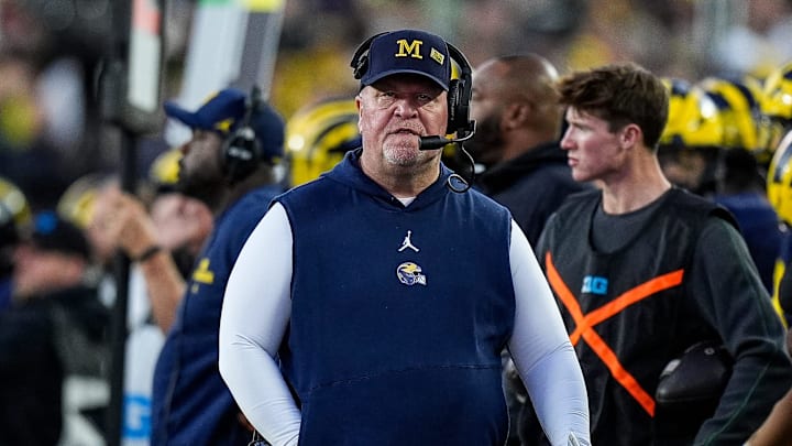 Michigan defensive coordinator Wink Martindale Michigan defensive coordinator Wink Martindale