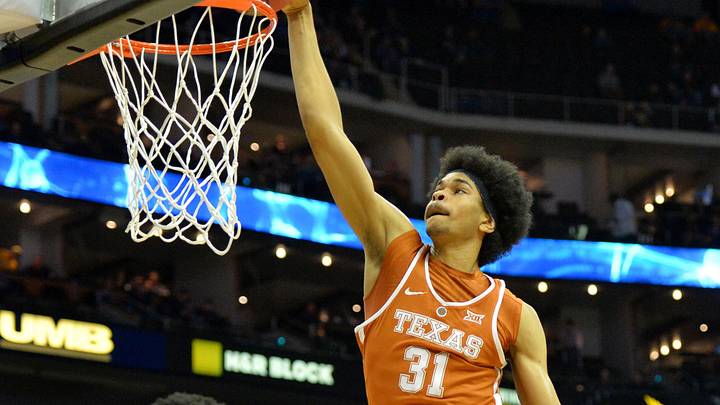 Mar 9, 2017; Kansas City, MO, USA; Texas Longhorns forward Jarrett Allen.