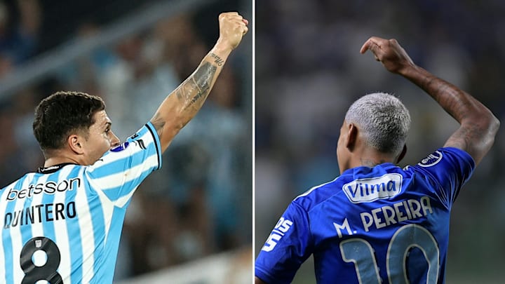 Quintero (Racing) e Matheus Pereira (Cruzeiro) são alguns dos destaques na final da Sul-Americana Quintero (Racing) e Matheus Pereira (Cruzeiro) são alguns dos destaques na final da Sul-Americana
