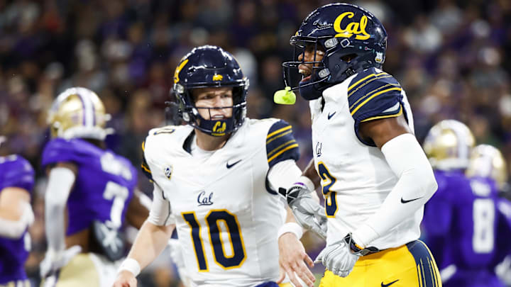 Jeremiah Hunter celebrates his 7-yard touchdown catch against the Huskies in 2023. Jeremiah Hunter celebrates his 7-yard touchdown catch against the Huskies in 2023.