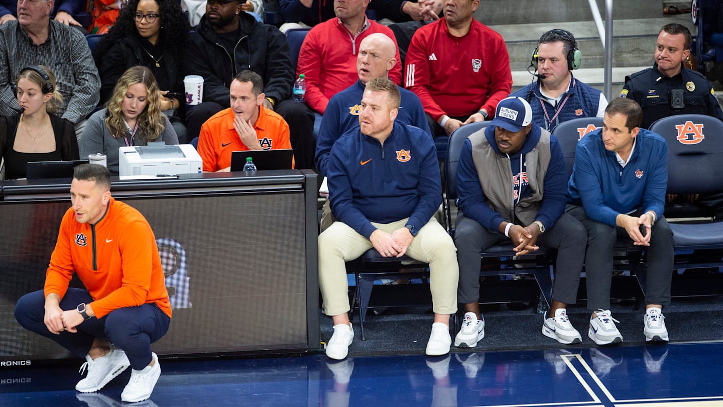 Alex Golesh took his first Iron Bowl loss before coaching a game at Auburn