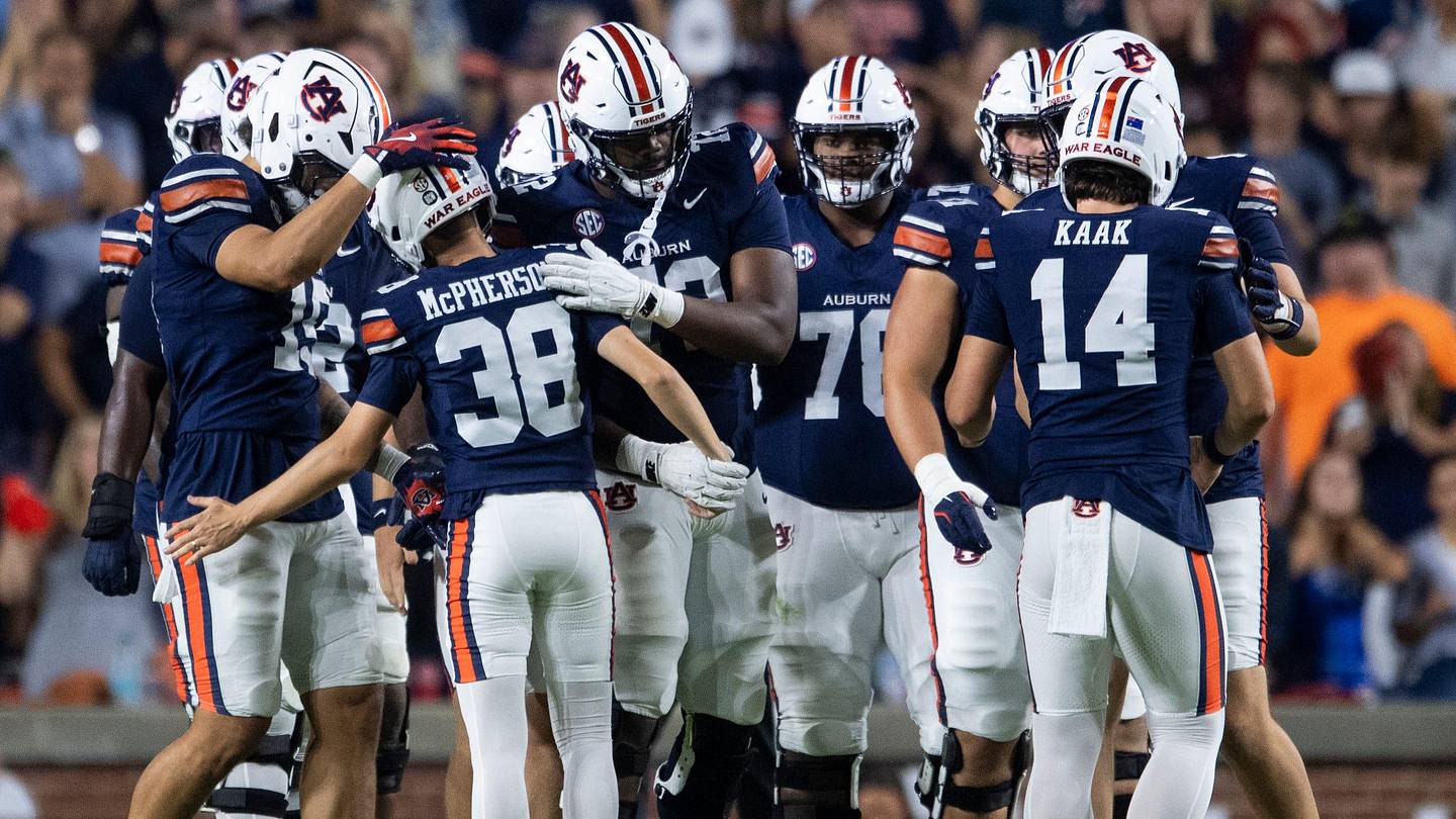 Auburn Set for Two Night Matchups in First Three Games of 2026 Season