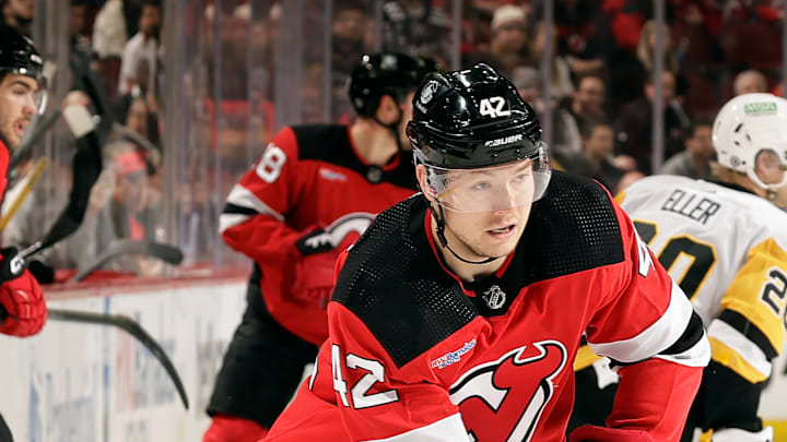 Pittsburgh Penguins v New Jersey Devils