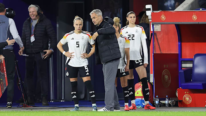 Christian Wück mit Pia-Sophie Wolter