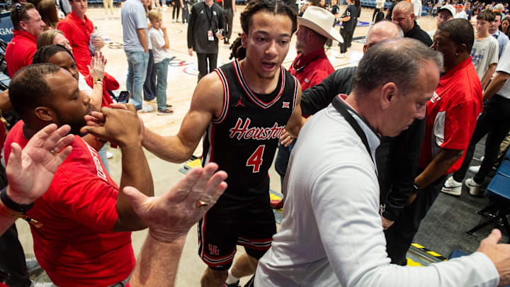 Houston Cougars guard Kingston Flemings 